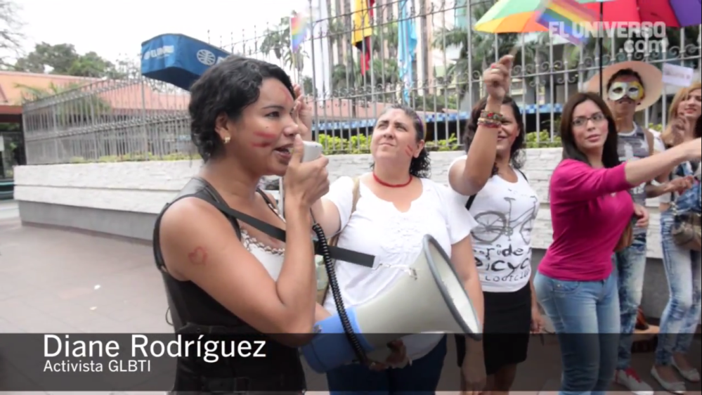 18 años de la despenalización de la homosexualidad en Ecuador - Diane Rodriguez